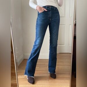 AG High Rise Bootcut Jeans